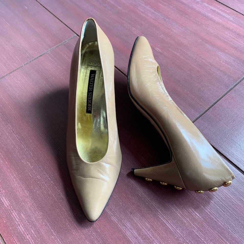Walter Steiger studded pumps